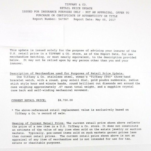 CT60 Stainless Steel Diamonds Gray Soleil Dial - Picture 8 of 8